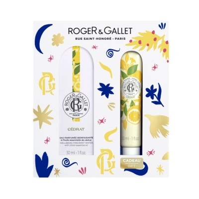 ROGER & GALLET Roger & Gallet Combo Cedrat (Fragrant Water 30ml + Hand Cream 30ml)