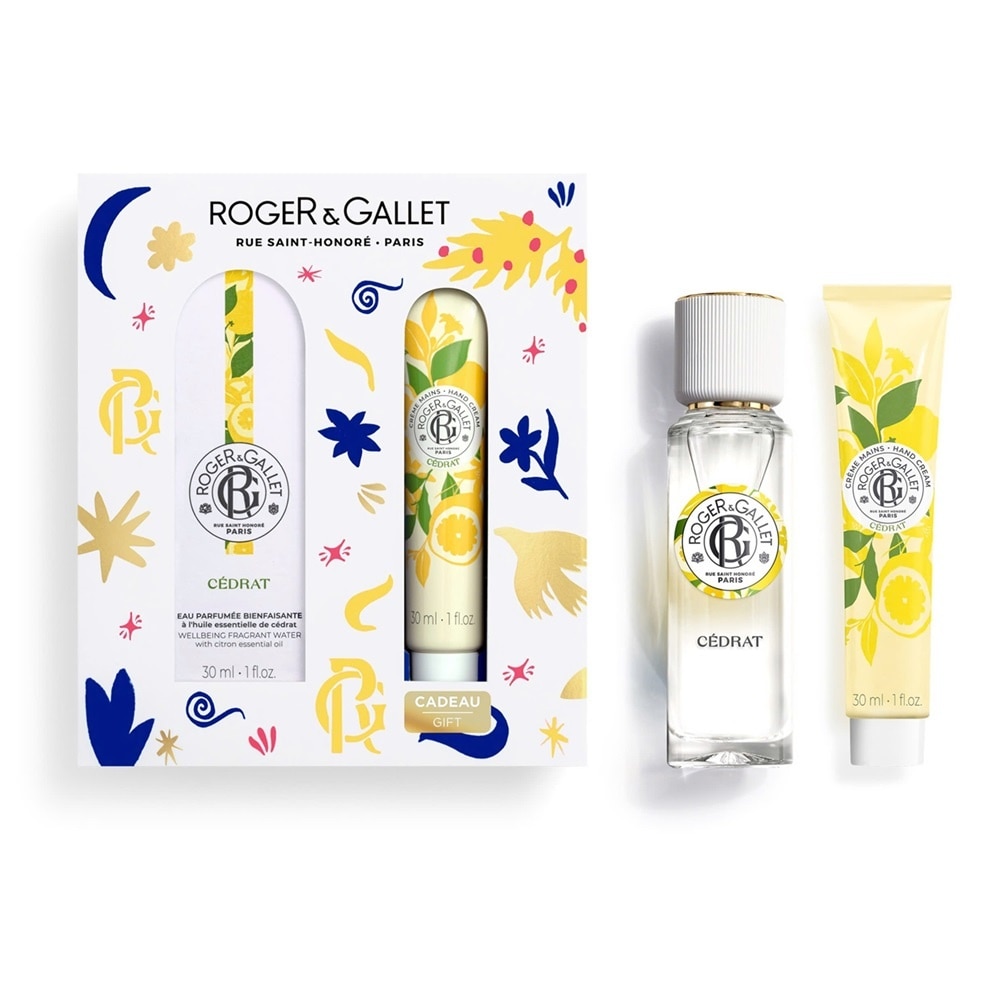 Combo Roger & Gallet Cedrat (Nước Hoa 30ml + Kem Tay 30ml)