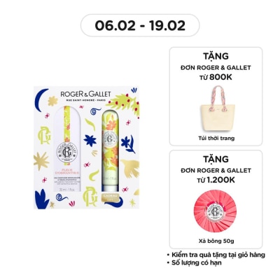 ROGER & GALLET Roger & Gallet Combo Fleur D'Osmanthus (Fragrant Water 30ml + Hand Cream 30ml)