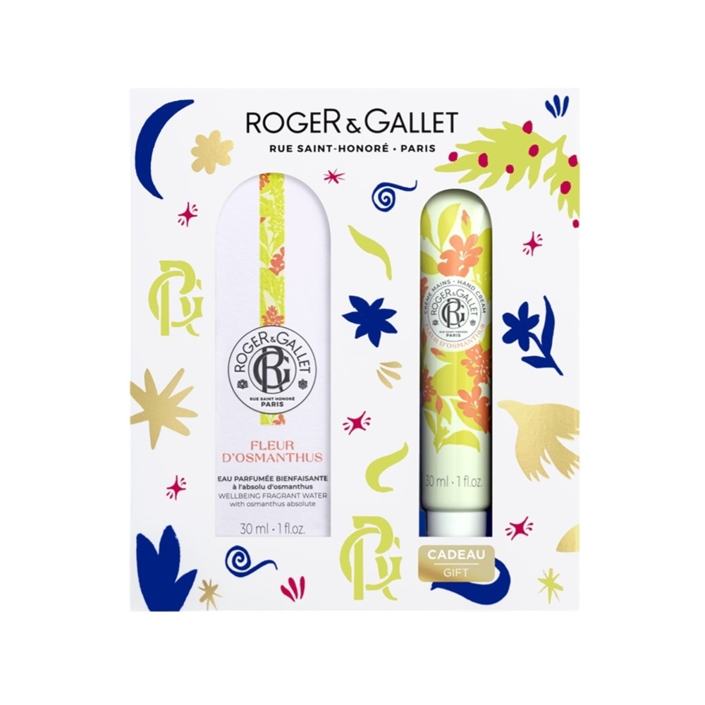 Roger & Gallet Combo Fleur D'Osmanthus (Fragrant Water 30ml + Hand Cream 30ml)