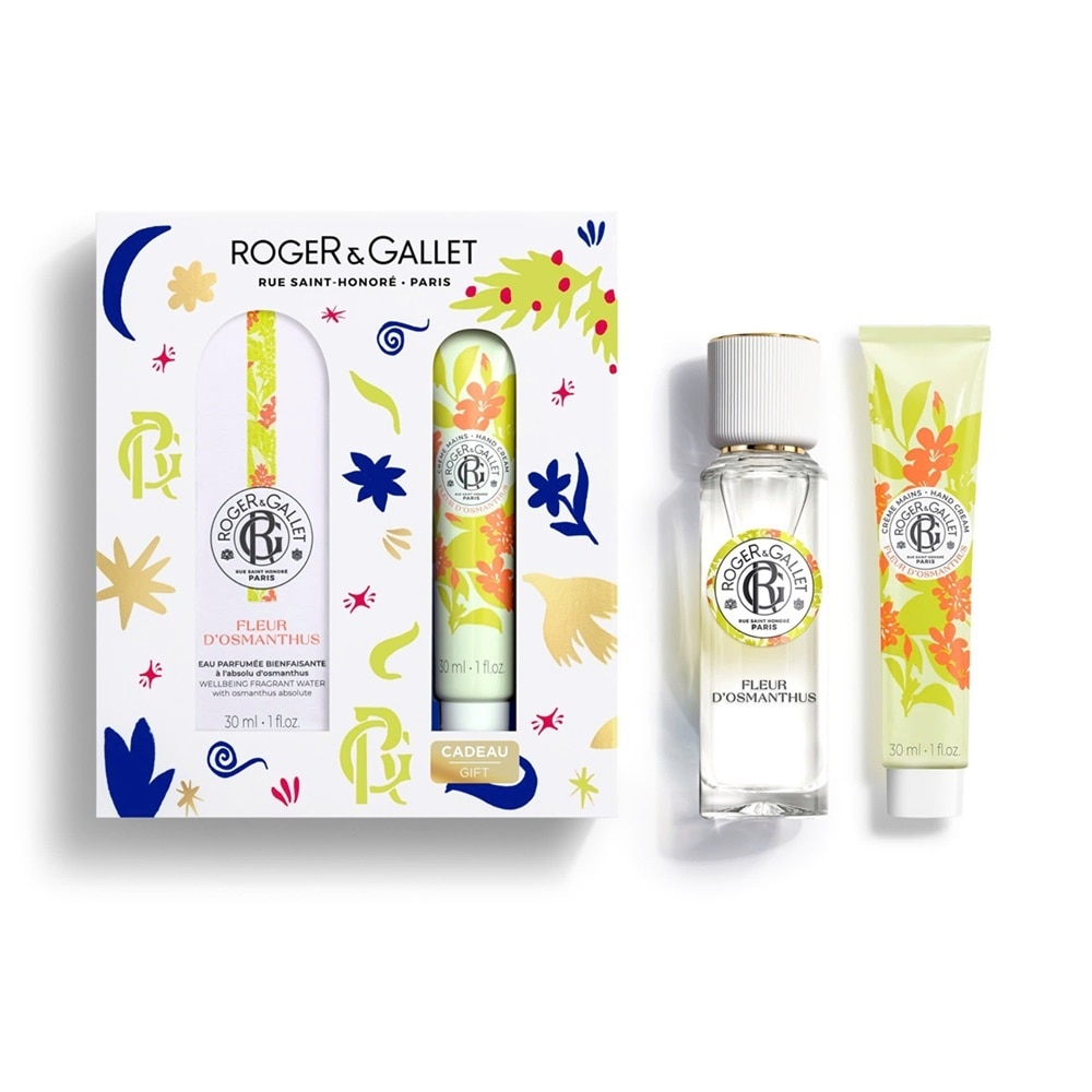 Roger & Gallet Combo Fleur D'Osmanthus (Fragrant Water 30ml + Hand Cream 30ml)