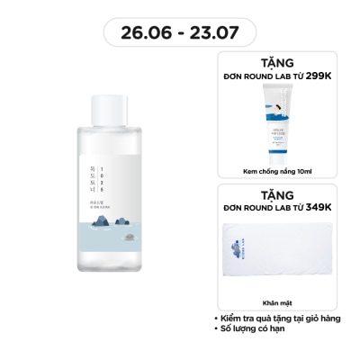 ROUND LAB Nước Hoa Hồng Round lab 1025 Dokdo Toner 100ml