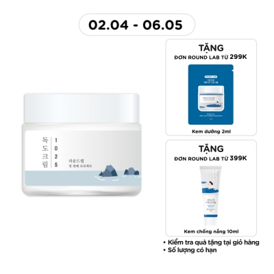 ROUND LAB - 1025 Dokdo Cream 80ml