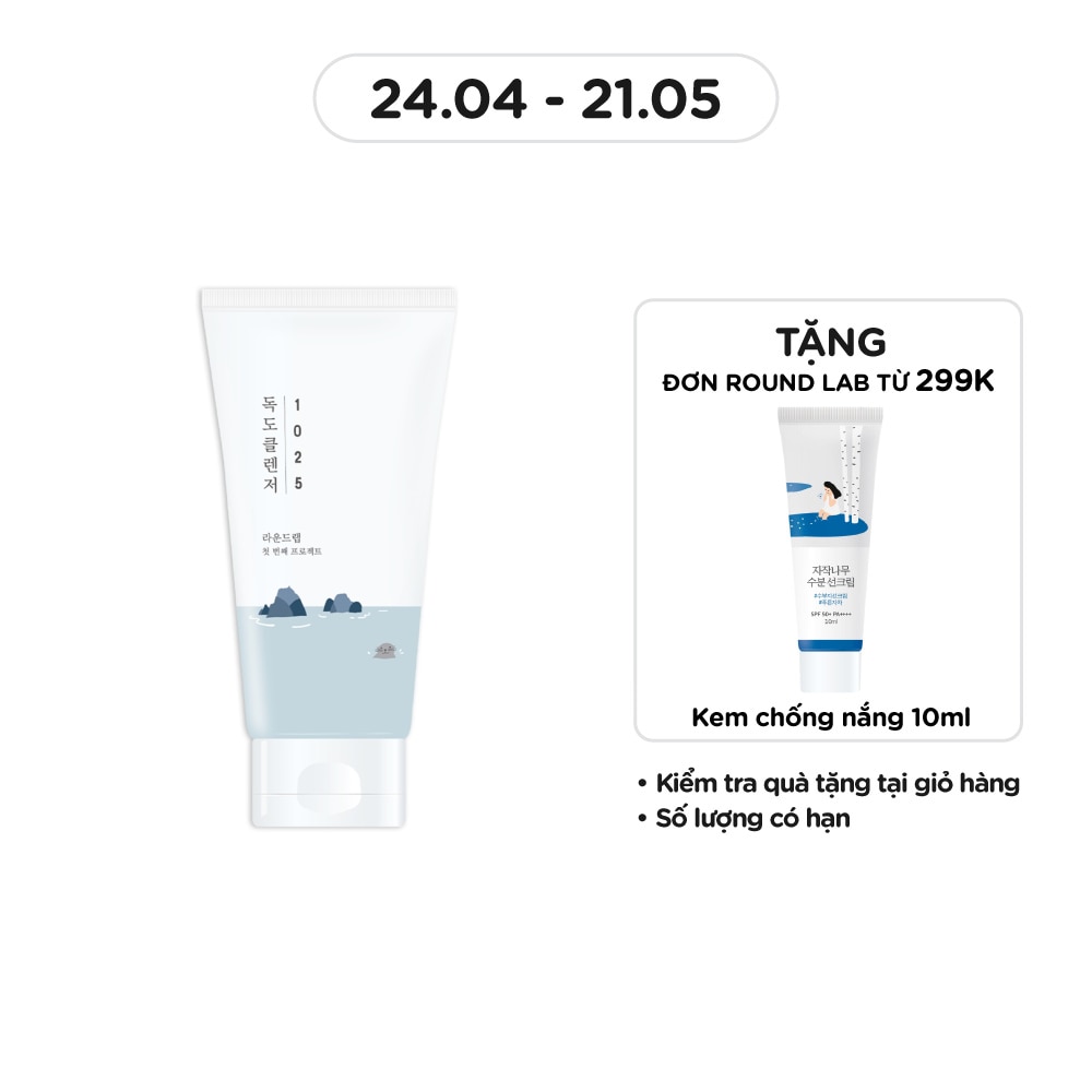 Sữa Rửa Mặt Round Lab 1025 Dokdo Cleanser 150ml