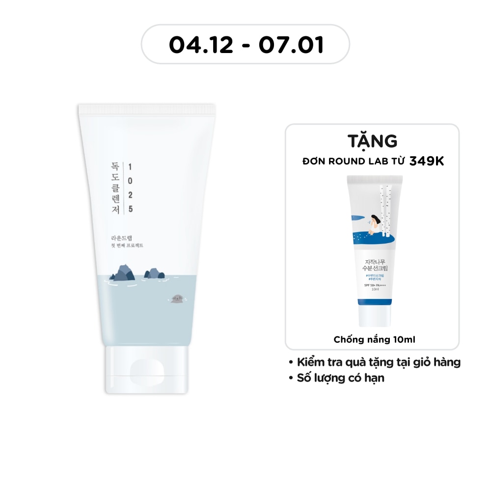 Sữa Rửa Mặt Round Lab 1025 Dokdo Cleanser 150ml