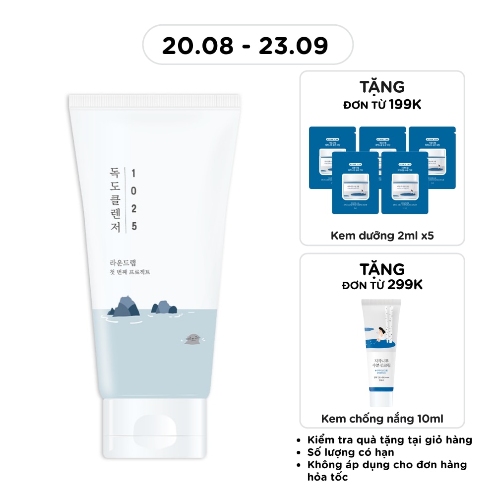 Sữa Rửa Mặt Round Lab 1025 Dokdo Cleanser 150ml image