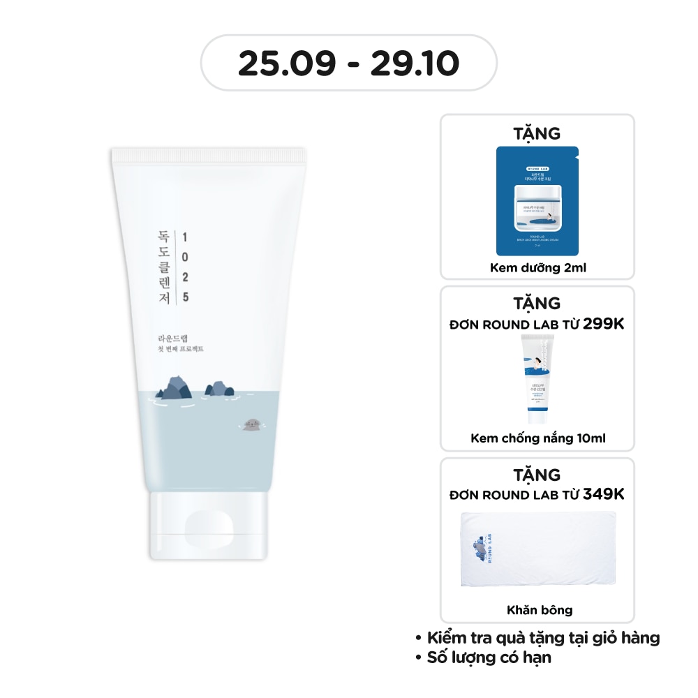 Sữa Rửa Mặt Round Lab 1025 Dokdo Cleanser 150ml