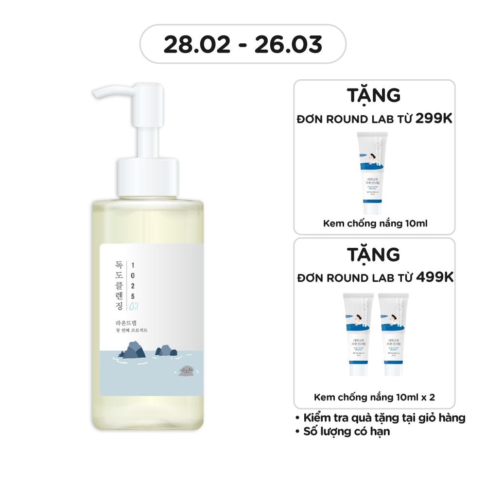 Dầu Tẩy Trang Round Lab 1025 Dokdo Cleansing Oil 200ml