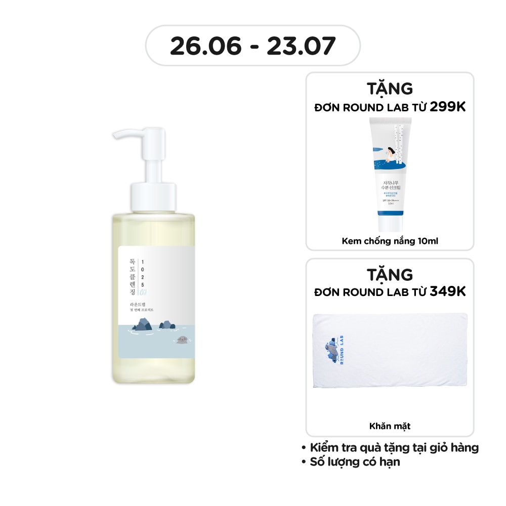 Dầu Tẩy Trang Round Lab 1025 Dokdo Cleansing Oil 200ml
