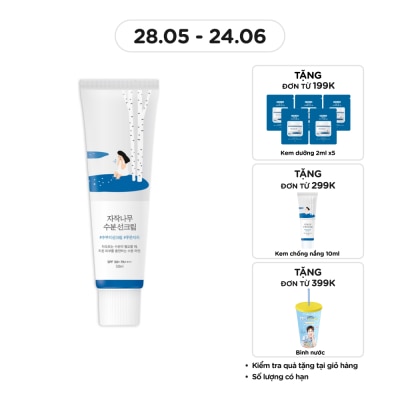 ROUND LAB - Birch Juice Moisturizing Sunscreen SPF50+ PA++++ 50ml
