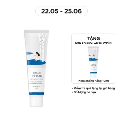 ROUND LAB Birch Juice Moisturizing Sunscreen SPF50+ PA++++ 50ml