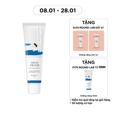 ROUND LAB Kem Chống Nắng Round Lab Birch Juice Moisturizing Sunscreen SPF50+ PA++++ 50ml