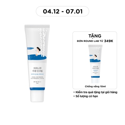 ROUND LAB Kem Chống Nắng Round Lab Birch Juice Moisturizing Sunscreen SPF50+ PA++++ 50ml