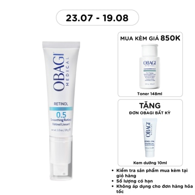 OBAGI - Kem Dưỡng Ẩm & Giảm Nếp Nhăn Obagi Retinol 0.5 Cream 28g image