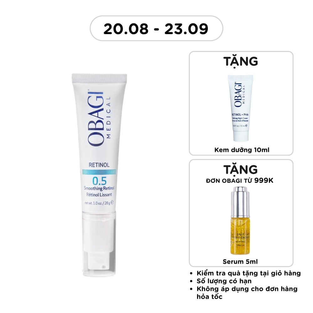 Kem Dưỡng Ẩm & Giảm Nếp Nhăn Obagi Retinol 0.5 Cream 28g image