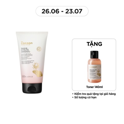 COCOON Lotus Hau Giang Facial Cleanser 140ml