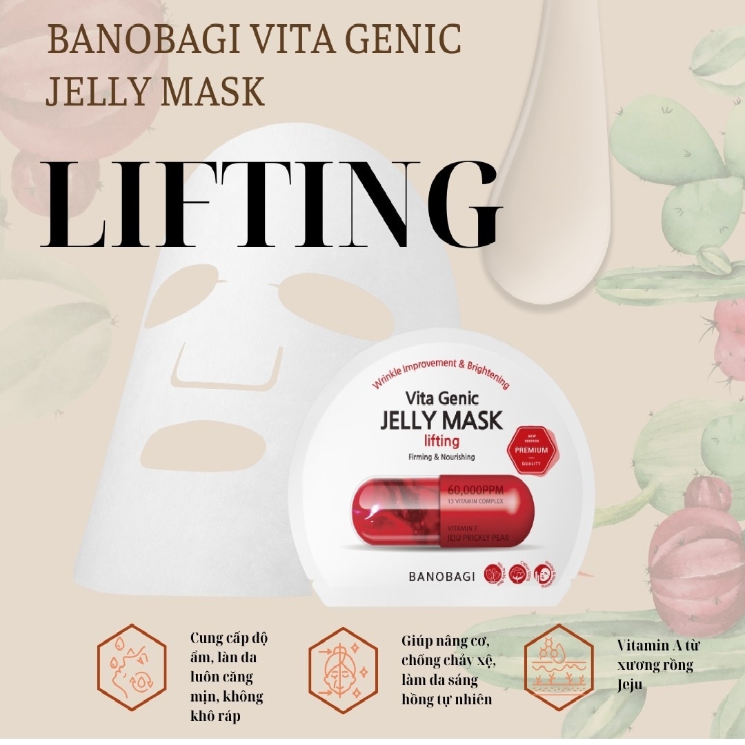 Mặt Nạ Banobagi Vita Genic Jelly Mask Lifting 30g