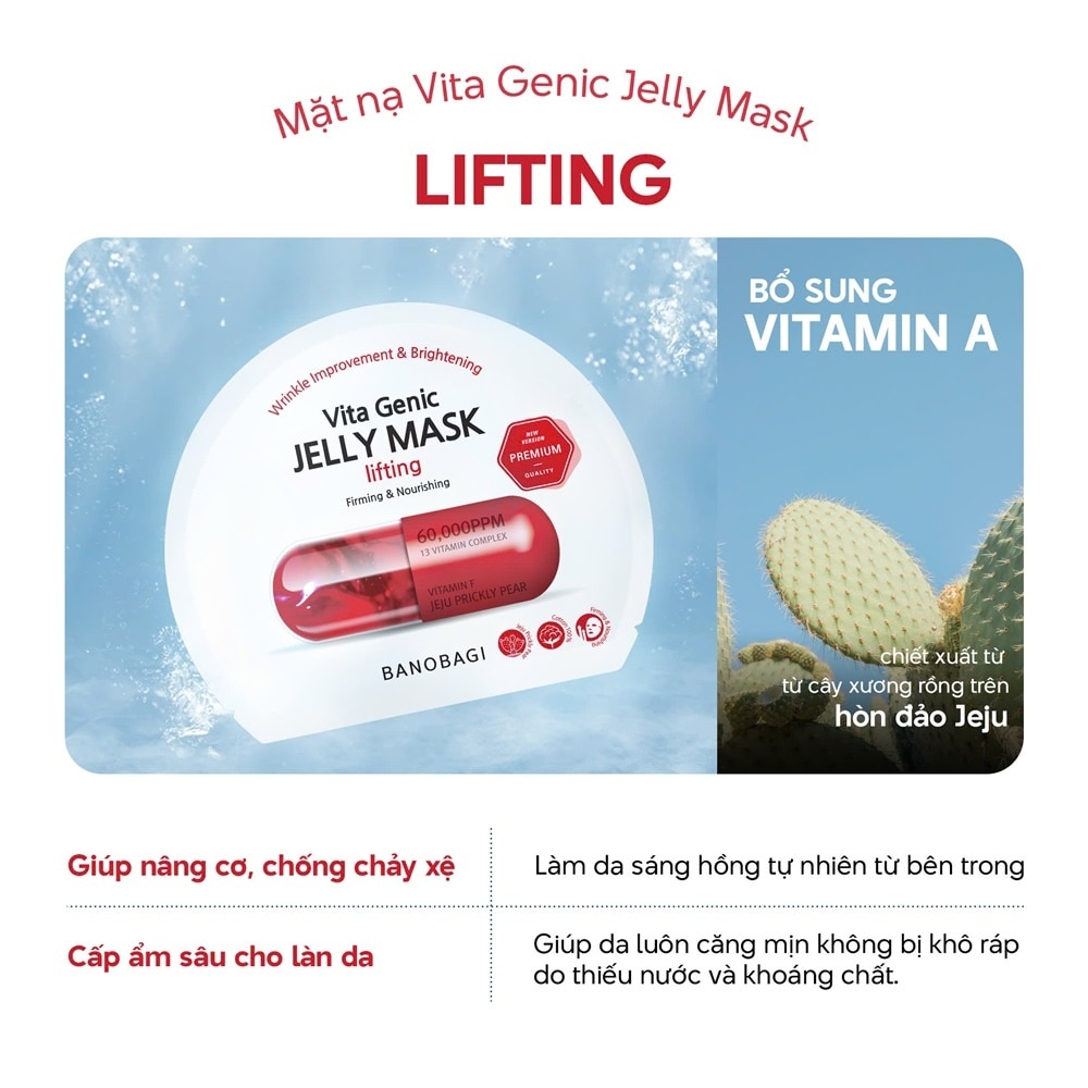 Mặt Nạ Banobagi Vita Genic Jelly Mask Lifting 30g