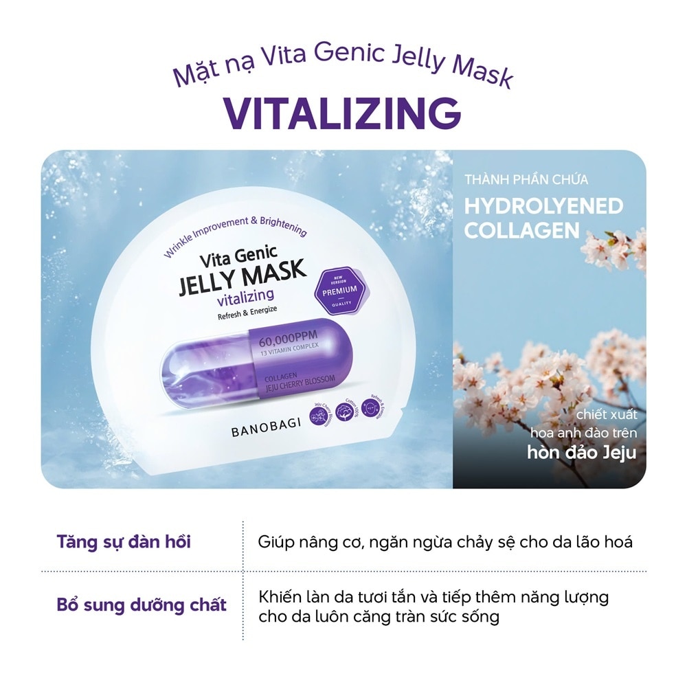 Mặt Nạ Banobagi Vita Genic Jelly Mask Vitalizing 30g