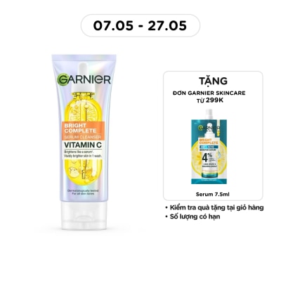 GARNIER - Bright Complete Serum Cleanser Vitamin C 100ml