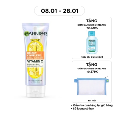 GARNIER Bright Complete Serum Cleanser Vitamin C 100ml