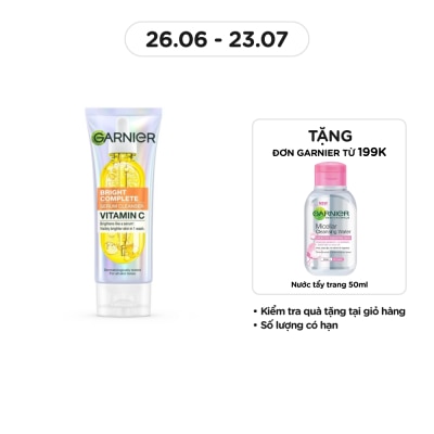 GARNIER Bright Complete Serum Cleanser Vitamin C 100ml