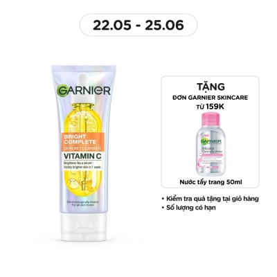 GARNIER Bright Complete Serum Cleanser Vitamin C 100ml