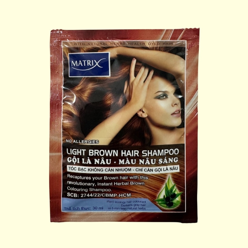 Light Brown Hair Shampoo 30ml