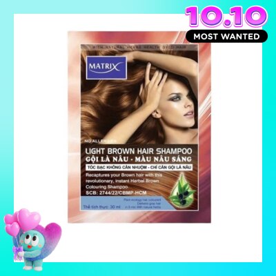 MATRIX Light Brown Hair Shampoo 30ml image