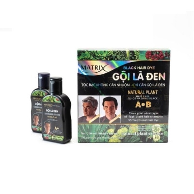 MATRIX Black Hair Shampoo 100ml x 2pcs