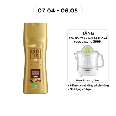 NGUYÊN XUÂN - Dầu Gội Dược Liệu Nguyên Xuân Bồng Bềnh 250ml/260g