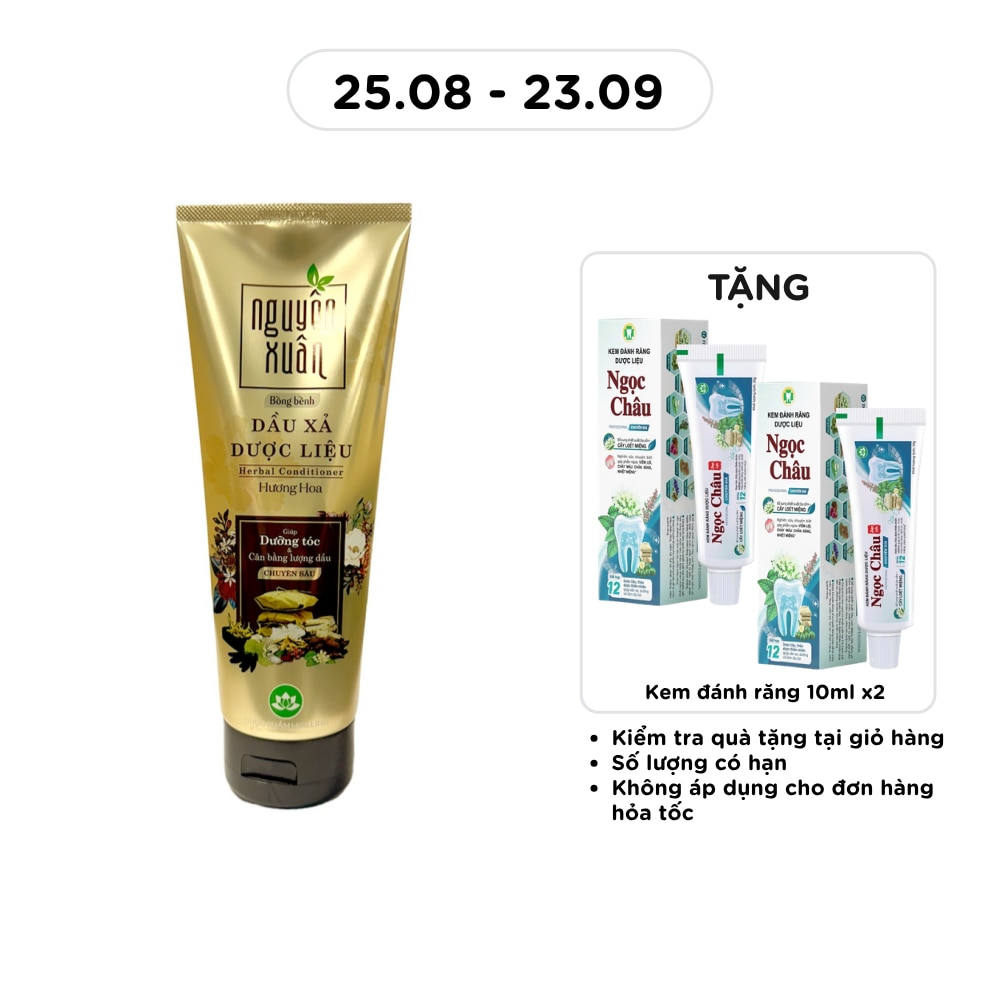 Dầu Xả Dược Liệu Nguyên Xuân Bồng Bềnh 150ml image