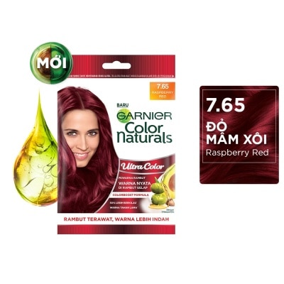 GARNIER - Color Naturals Ultra Colors 30ml+30g .#7.65 Rasberry Red