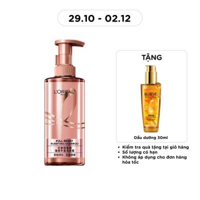 L'OREAL PARIS Dầu Gội L'oréal Paris Full Resist Purifying Shampoo 440ml image