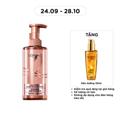 L'OREAL PARIS Dầu Gội L'oréal Paris Full Resist Purifying Shampoo 440ml image