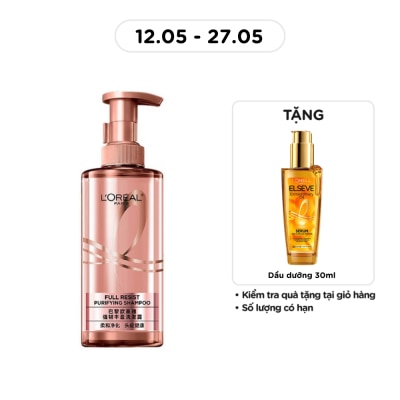 L'OREAL PARIS - Dầu Gội L'oréal Paris Full Resist Purifying Shampoo 440ml