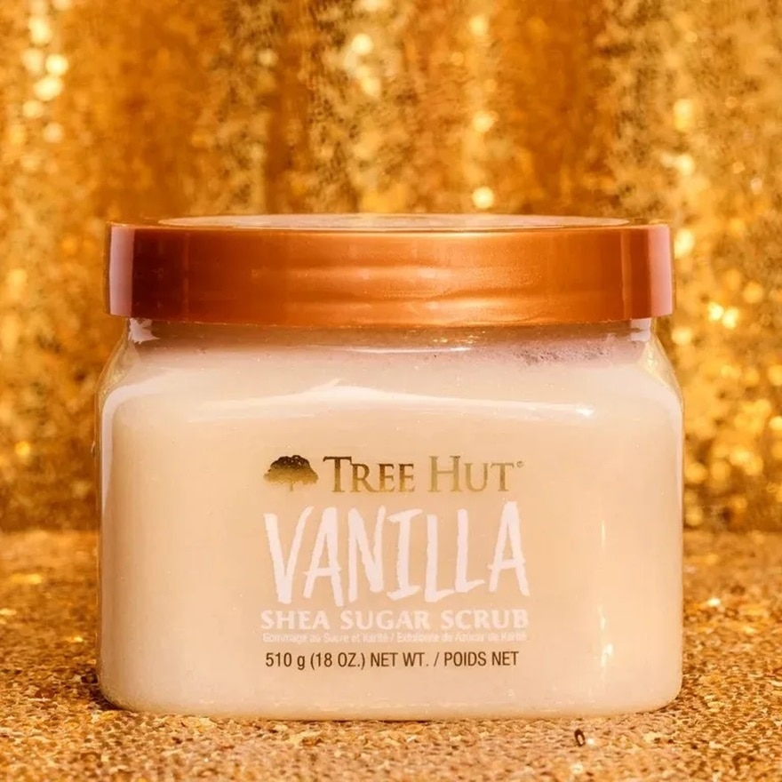 Tẩy Tế Bào Chết Cơ Thể Tree Hut Scrub Vanilla Shea Sugar Scrub 255g