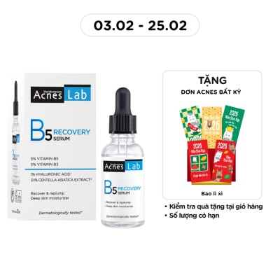 ACNES Tinh Chất Acnes Lab B5 Tăng Cường Dưỡng Ẩm, Làm Dịu Da 25ml