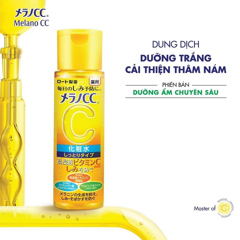 Dung Dịch Melano CC Sáng Da, Mờ Thâm Nám (Dạng Đặc) 170ml
