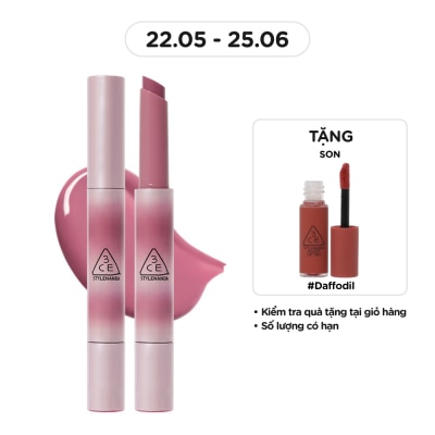 3CE Son Dưỡng Có Màu 3CE Shine Reflector 1.7g .#Lilac Glaze