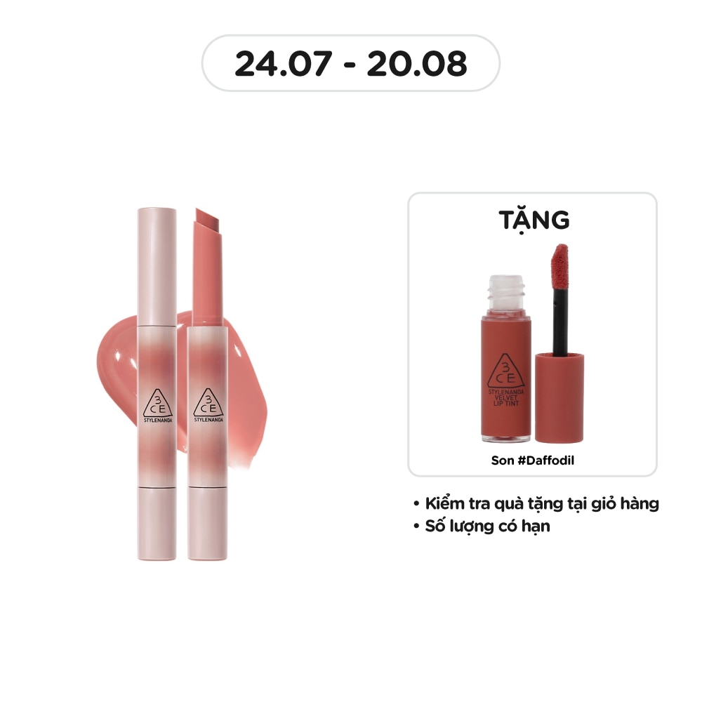 Son Dưỡng Có Màu 3CE Shine Reflector 1.7g .#Softest