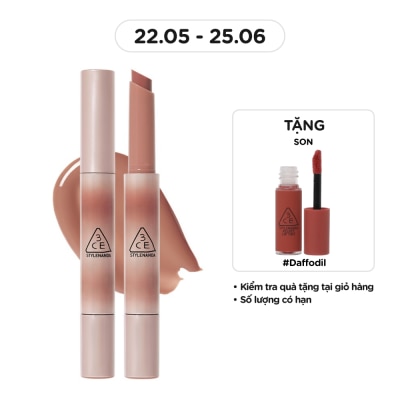 3CE Son Dưỡng Có Màu 3CE Shine Reflector 1.7g .#Milky Shadow