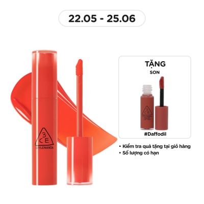 3CE Son Bóng 3CE Lazy Pop Lip Stain 4.5g .#Yay Or Nay