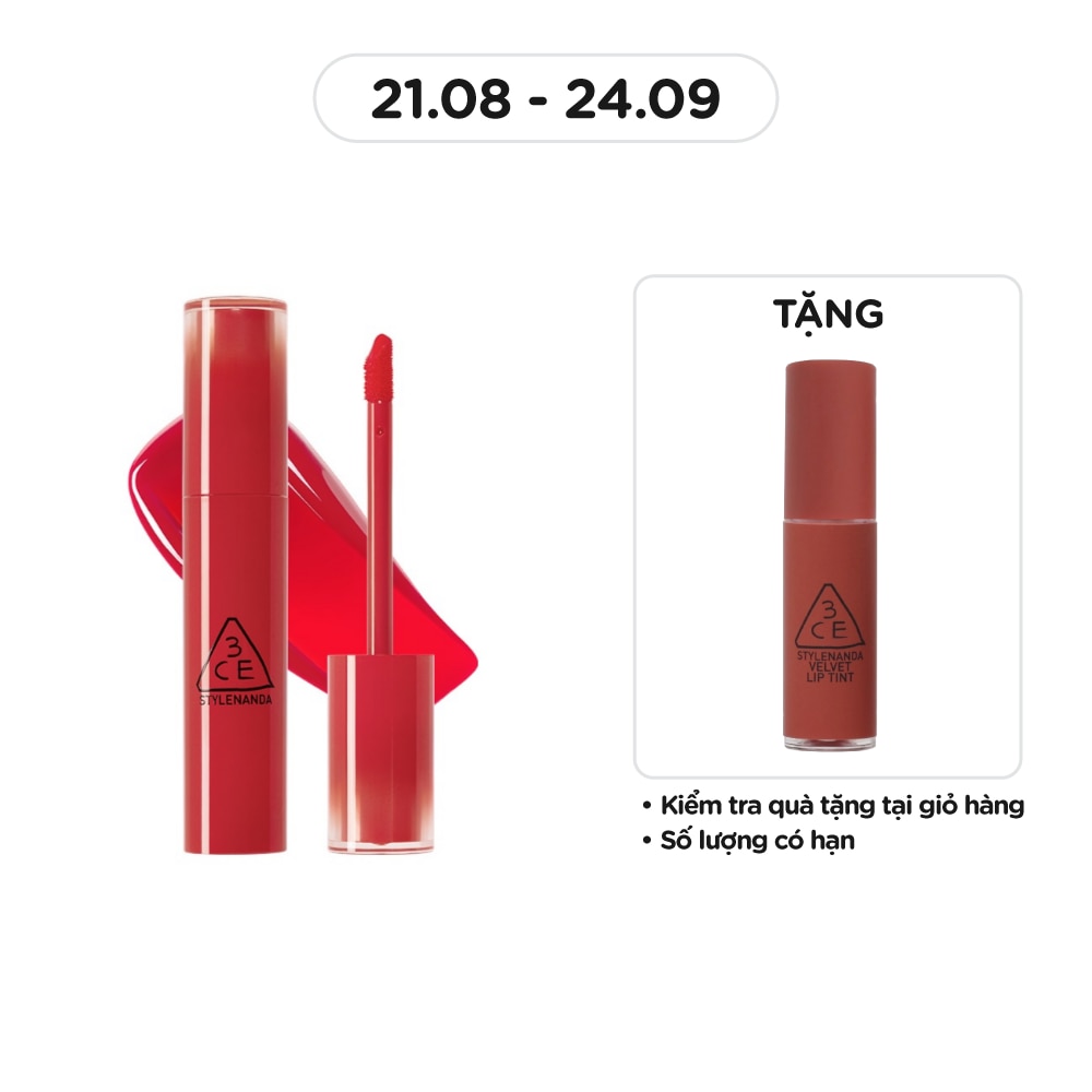 Son Bóng 3CE Lazy Pop Lip Stain 4.5g .#Luztic