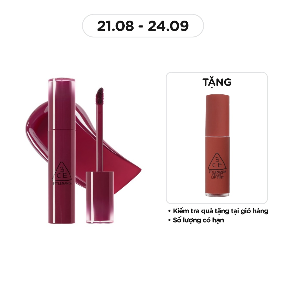 Son Bóng 3CE Lazy Pop Lip Stain 4.5g .#Spiced Up