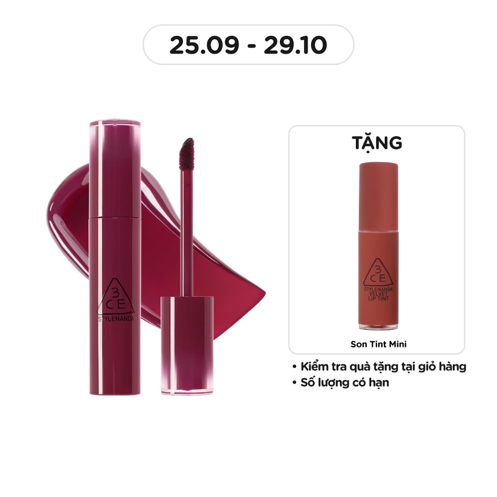 Son Bóng 3CE Lazy Pop Lip Stain 4.5g .#Spiced Up