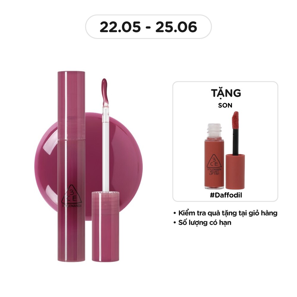 Son Bóng Dạng Gel 3CE Drop Glow Gel 4g .#Wonder
