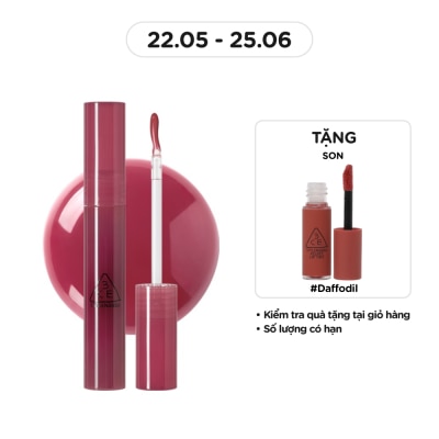 3CE Son Bóng Dạng Gel 3CE Drop Glow Gel 4g .#Very Sure