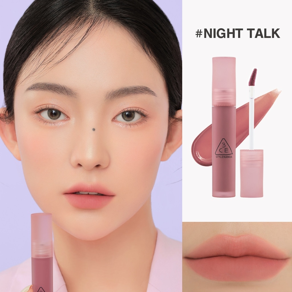 Son Kem Lì 3CE Blur Water Tint 4.6g .#Night Talk