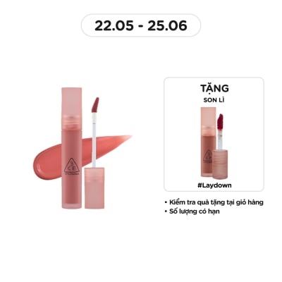 3CE Son Kem Lì 3CE Blur Water Tint 4.6g .#Chasing Rose